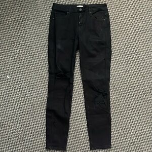 Black Harper heritage skinny mid rise jean